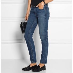 Alexander Wang 002 Slim Fit Medium Indigo Size 26